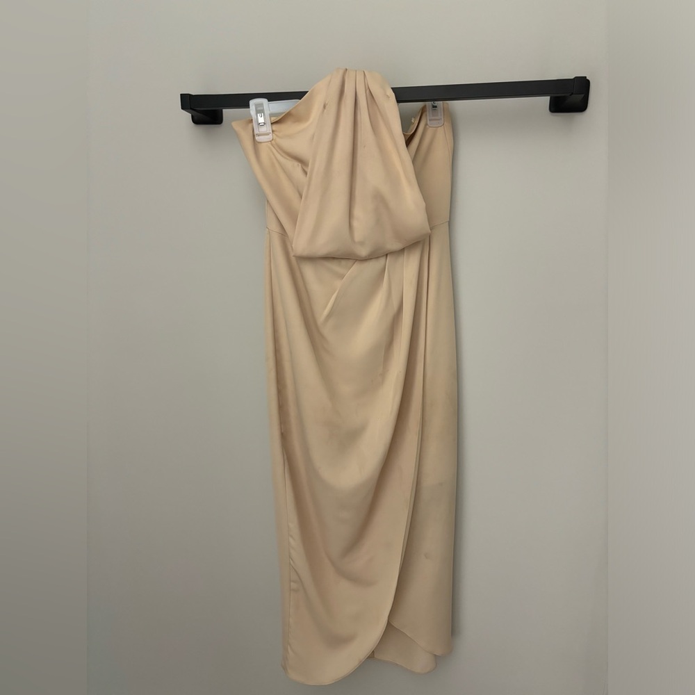 Cream/Nude Bridesmaid dress - Picture 4 of 10